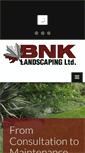 Mobile Screenshot of bnklandscaping.com